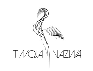 Projektowanie logo dla firm online Subtle bird